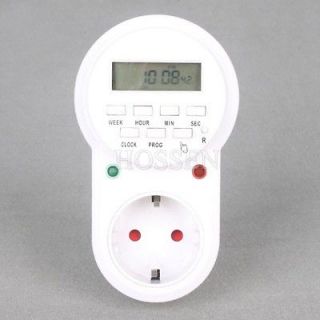   Weekly Digital Programmable Timer Switch Power Saving 230V 50Hz Max