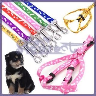 small dog chihuahua leash lead harness set tool 6 mixed