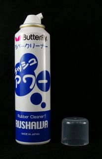 butterfly table tennis rubber cleaner rushawa 165 ml from thailand