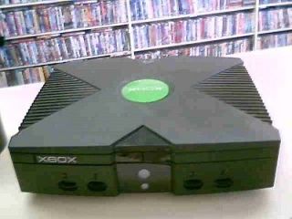 original microsoft xbox 8gb system console only  