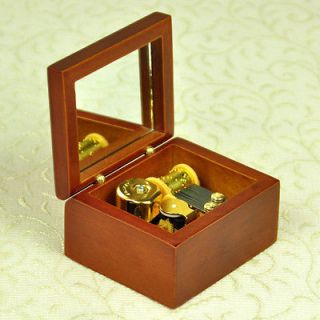   the Rain Melody Wind up Music Box from Sankyo Musical movement design