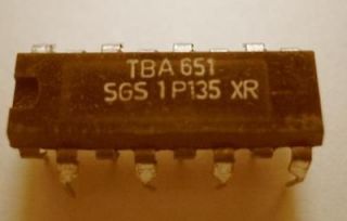 sgs tba 651 tuner if amplifier for am radio