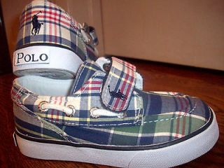 polo ralph lauren baby kids boys brand new shoes sz 8  