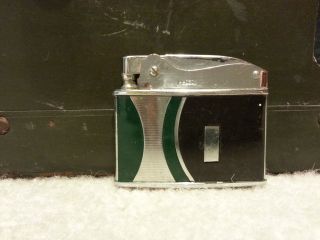 vintage hadson green and black lighter made in japan  10 95 