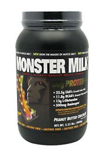 Monster Milk   Peanut Butter Chocolate by CytoSport   2.22 LBS Protein 