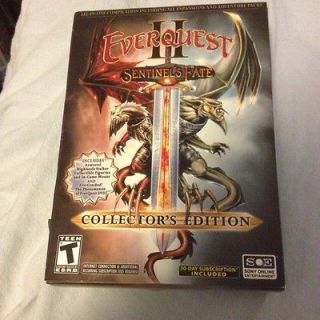 EverQuest II Sentinels Fate (Collectors Edition) (PC, 2010)