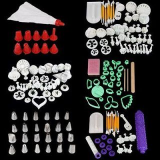   Decorating DIY Craft Sugarcraft Cutter Plunger Modelling Nozzles Tools