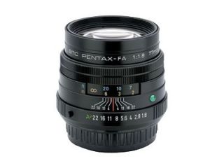 Pentax SMC P FA 77 mm F 1.8 Lens