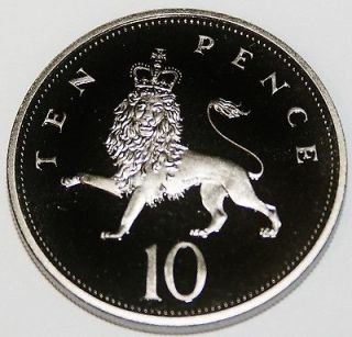 1973 proof 10p ten pence coin uk mint time left