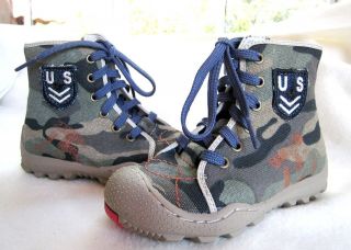 new braqeez boy boots sneaker shoes camouflage 24 8 $ 68