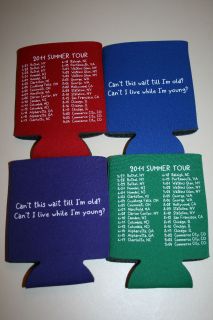 2011 Phish Summer Tour Koozie Coolie Coozie Huggie Not Poster Shirt 