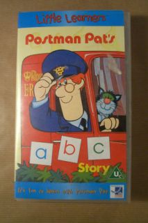 little learners postman pat s abc story vhs video time