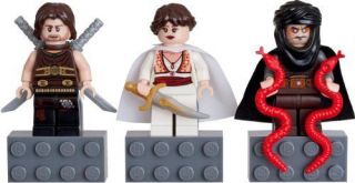 LEGO Prince of Persia Dastan Tamina Minifig Minifigure Magnet Set