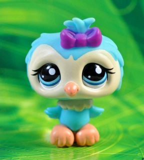 Littlest Pet Shop Owl Collection Child Girl Figure Cute Toy Loose Rare 