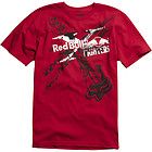 Fox Racing Red Bull X Fighters Exposed T Shirt (redbull motocross,supe 