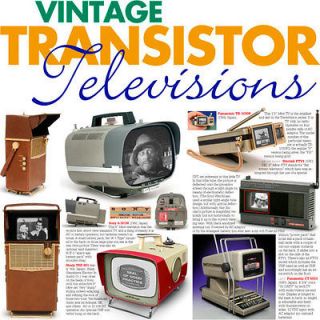 Vintage Transistor Televisions Philco Safari Sony JVC Sinclair Seiko 