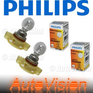 Philips H16/9009/PS24WFF x2 Bulbs Standard Foglight Beam OEM DOT Fog 