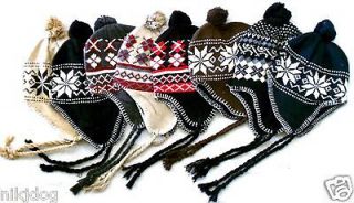 winter hats ear flaps in Clothing, 