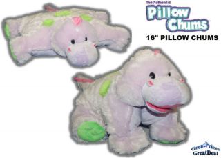 16 brand new authentic pillow chums pet dino dinosaur  11 