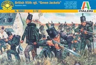 italeri 1 72 napoleonic wars british green jackets ita6083