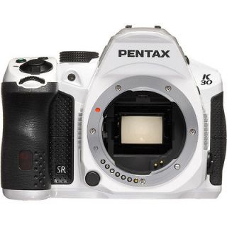 BRAND NEW Pentax K 30 Digital SLR White Body ONLY