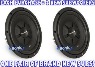   Fosgate R2SD4 12 12 4 ohm Shallow Mount Prime Stage 2 Car Subwoofers