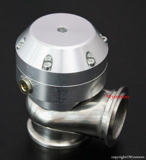   Stainless Steel Sport Compact Wastegate 4 PSI SILVER w/ Dump Pipe