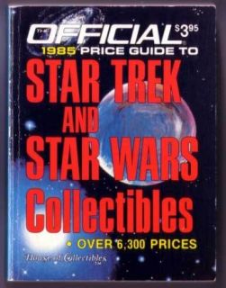star trek star wars official price guide paperback 1985 time