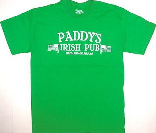ITS ALWAYS SUNNY IN PHILADELPHIA Paddys Irish Pub Official T Shirt 