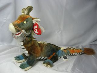   TY Beanie Babies Collection Baby Plush Zodiac Dragon with TY Tag ~ 12