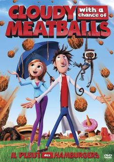 Cloudy With a Chance of Meatballs DVD, 2010, Canadian French