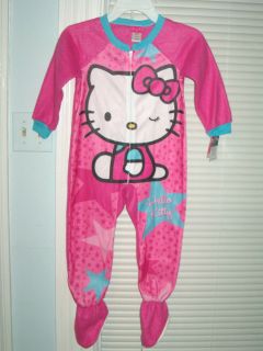 NWT Hello Kitty Footed Blanket Sleeper Pajamas Size 4 Too Cute  $34 