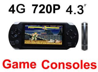   4GB 4.3  MP4 MP5 Player 720P TV OUT Game console system for PSP