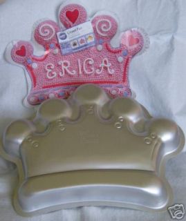 princess crown cake pan pans bakeware new 