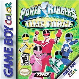 Power Rangers Time Force Nintendo Game Boy Color, 2001