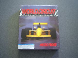World Circuit The Grand Prix Race Simulation 3 and 1/2 DOS NIB 