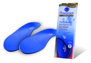 powerstep pinnacle orthotic insoles more options size one day shipping