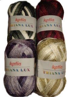 katia triana lux scarf yarn free pattern 100g location united