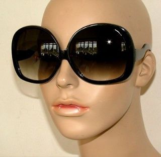 New Huge Oversized Retro Style Big Black Eye Fashion Sunglasses