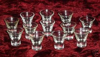 Newly listed GLASS Communion Cups/Shot Glasses/Marble Holders Set 12