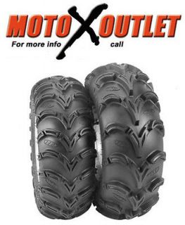 ITP Mudlite 25 ATV Tires set of 4   2 Front 25x8 12 And 2 Rear 25x10 