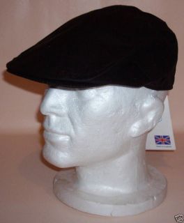 bnwt wax cotton flat cap waterproof and fully lined