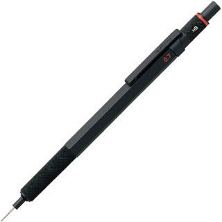   listed Rotring 600 Knurled Grip Mechanical Pencil Black 0.5mm　F/S
