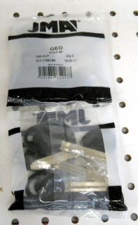 Lot of 5 JMA Key Blanks B80P NP GM24P Geo Keys Locksmith Supplies 