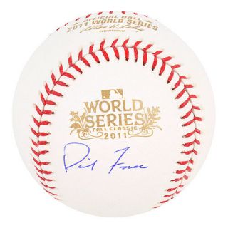 David Freese Signed 2011 World Series Baseball St. Louis Cardinals MVP 