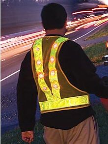 16 led safety vest personal and search and rescue use