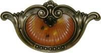 deco waterfall style drawer pull ad0695 