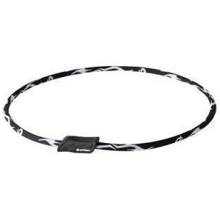 phiten x30 tribal 2 titanium necklace black 18 inch one