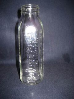 vintage glass baby bottle in Collectibles
