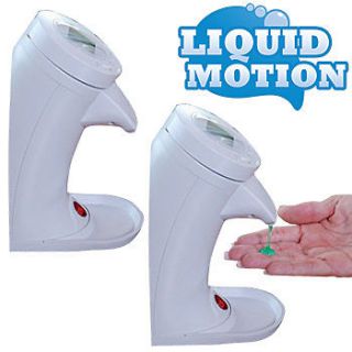   Free Liquid Motion Soap Sensor Dispenser (Set of 2)   Digital Readout